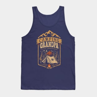 Camping Grandpa Tank Top